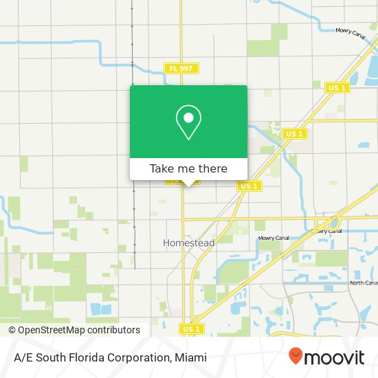 A/E South Florida Corporation map