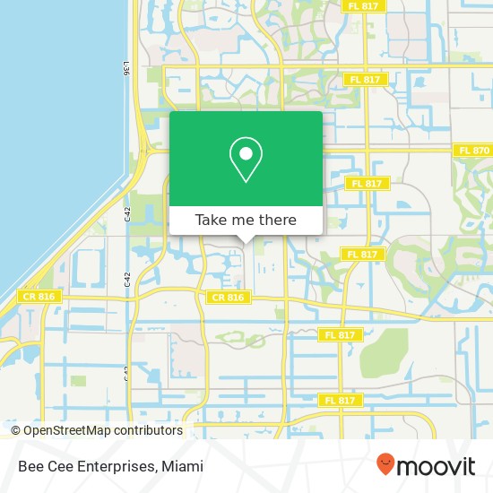 Bee Cee Enterprises map