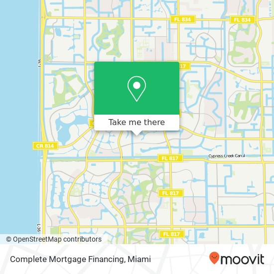 Complete Mortgage Financing map