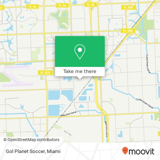 Gol Planet Soccer map