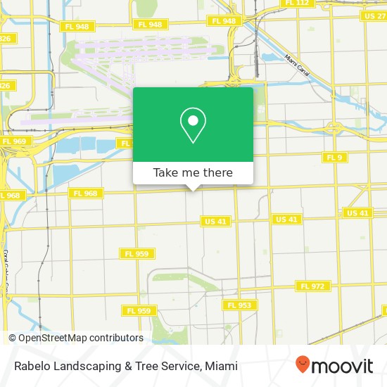Rabelo Landscaping & Tree Service map