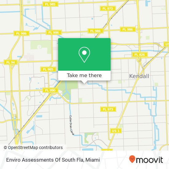 Enviro Assessments Of South Fla map