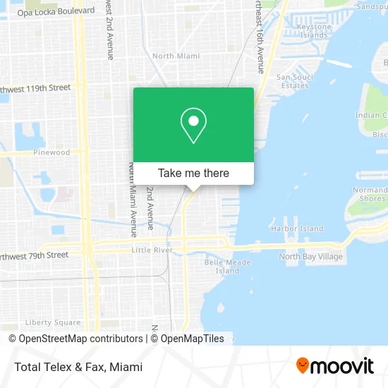 Total Telex & Fax map