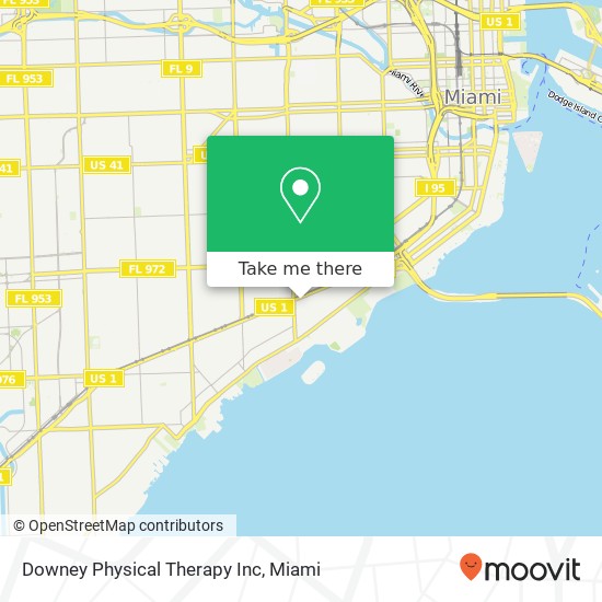 Mapa de Downey Physical Therapy Inc