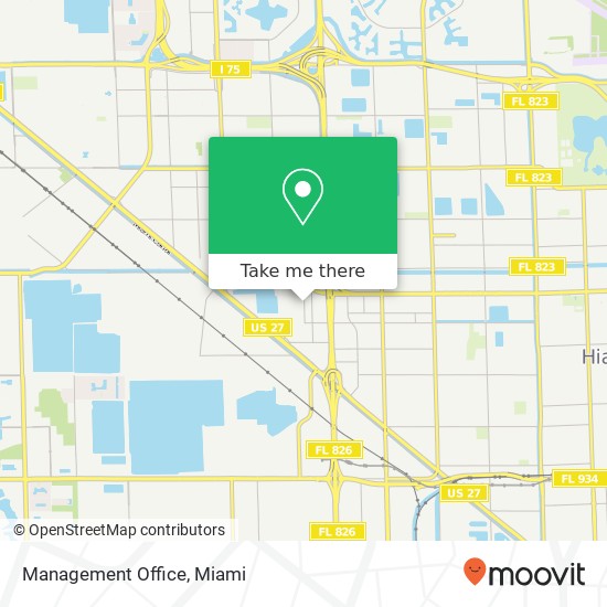 Management Office map