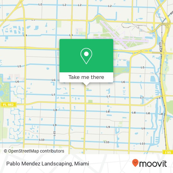 Pablo Mendez Landscaping map