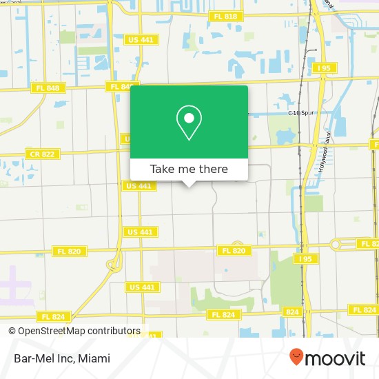 Mapa de Bar-Mel Inc