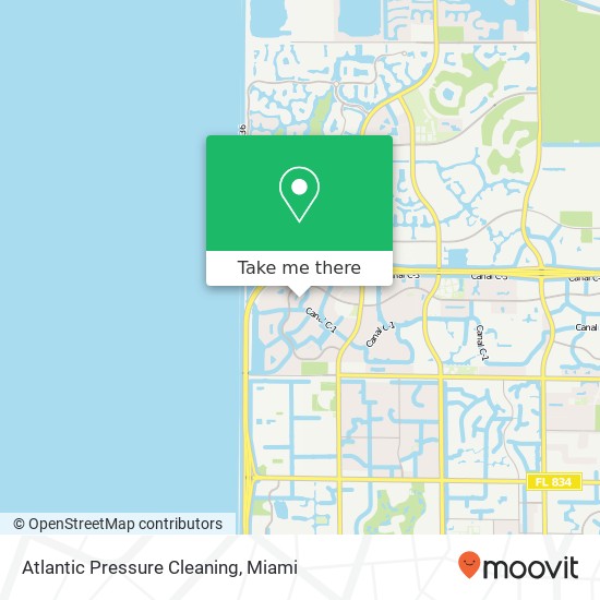 Atlantic Pressure Cleaning map