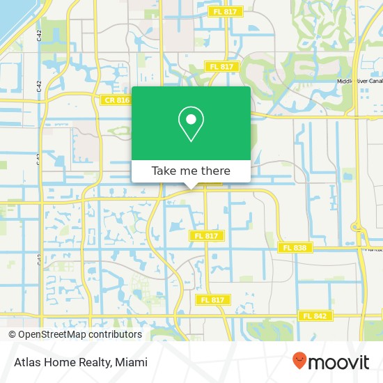 Atlas Home Realty map