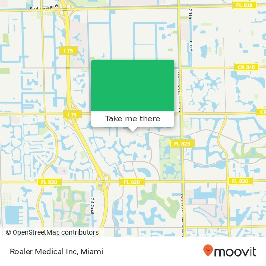 Roaler Medical Inc map