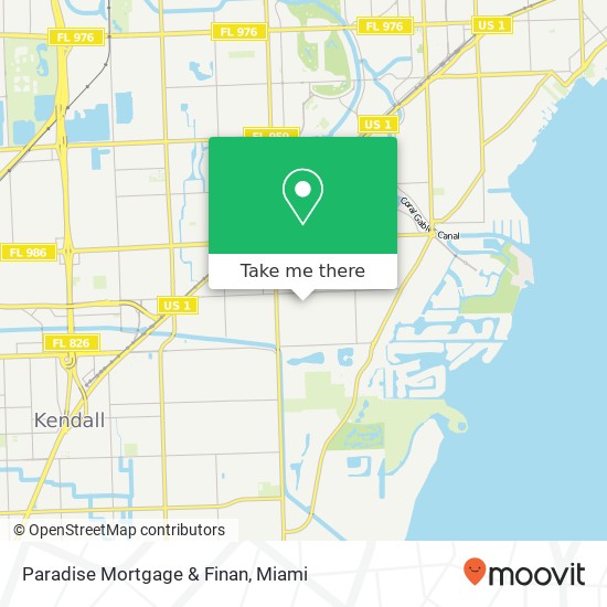 Mapa de Paradise Mortgage & Finan