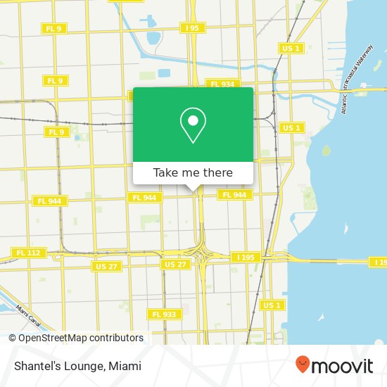 Shantel's Lounge map