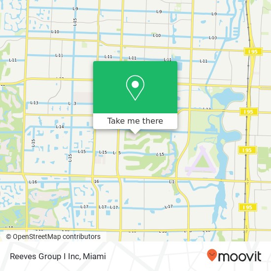 Reeves Group I Inc map