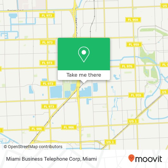 Miami Business Telephone Corp map