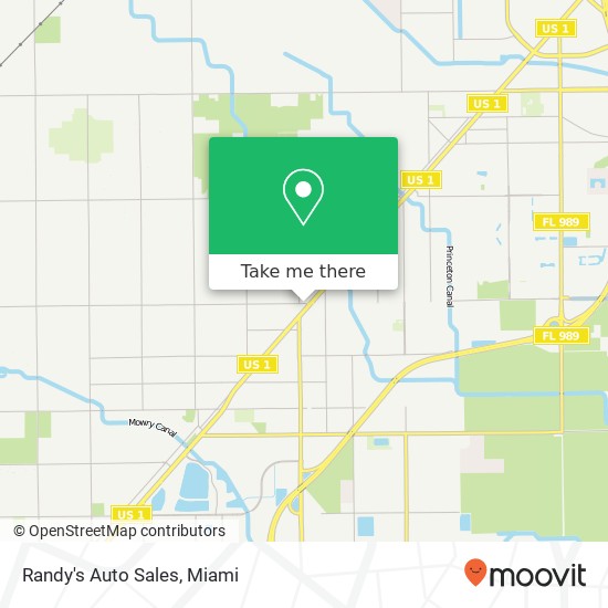 Randy's Auto Sales map