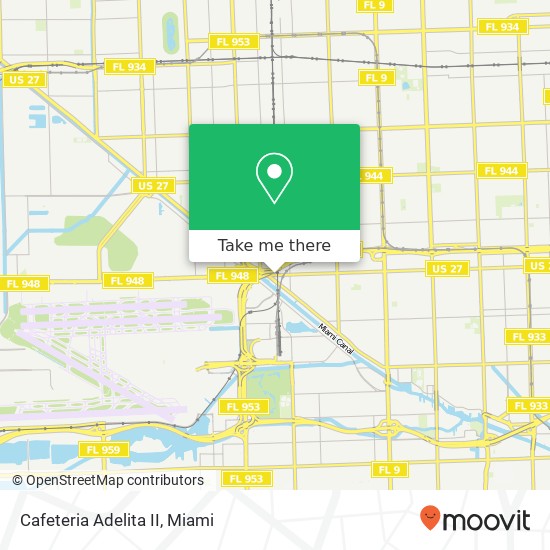 Cafeteria Adelita II map