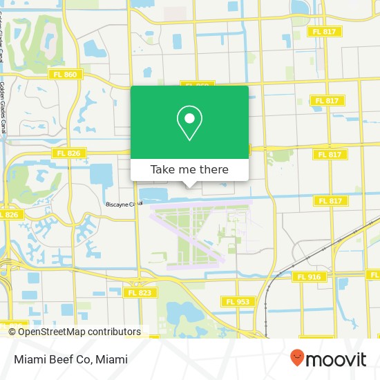 Miami Beef Co map
