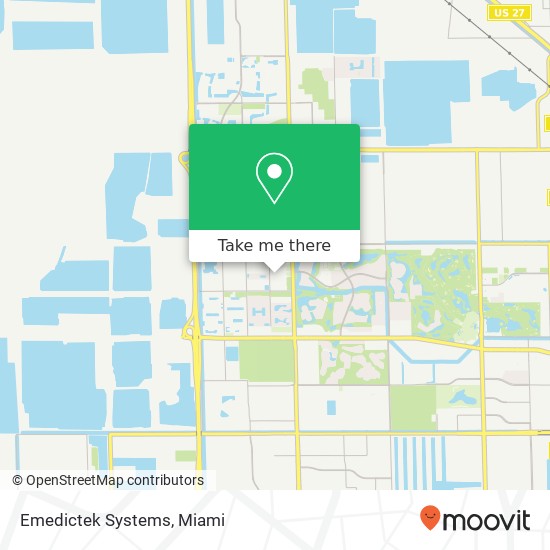 Emedictek Systems map