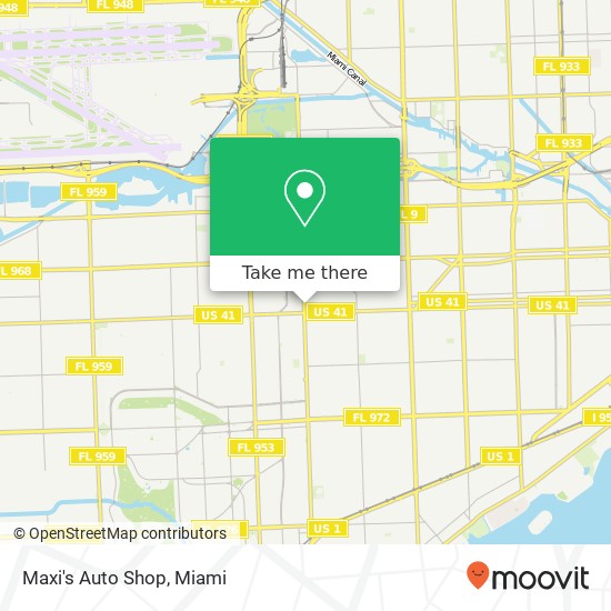Maxi's Auto Shop map
