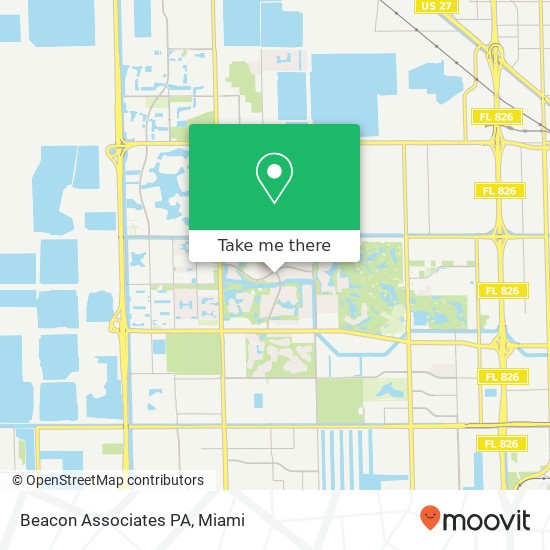 Mapa de Beacon Associates PA