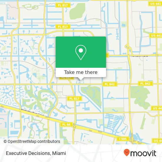 Executive Decisions map