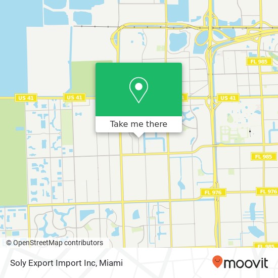 Mapa de Soly Export Import Inc