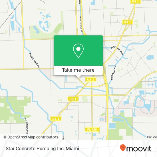 Star Concrete Pumping Inc map