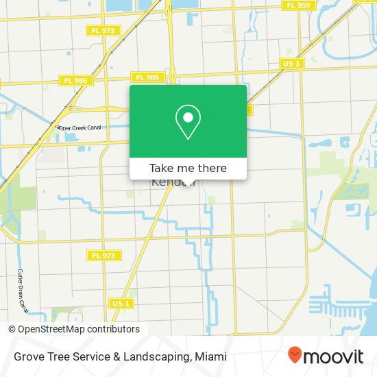 Mapa de Grove Tree Service & Landscaping