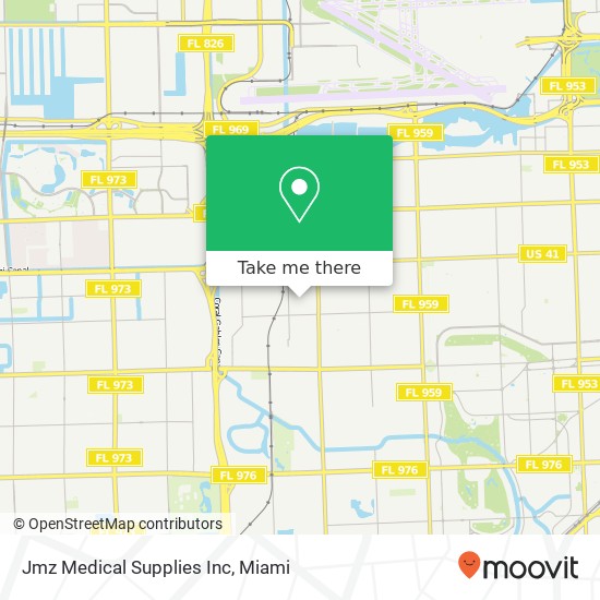 Jmz Medical Supplies Inc map