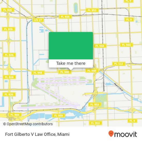 Fort Gilberto V Law Office map