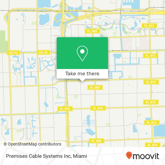 Premises Cable Systems Inc map