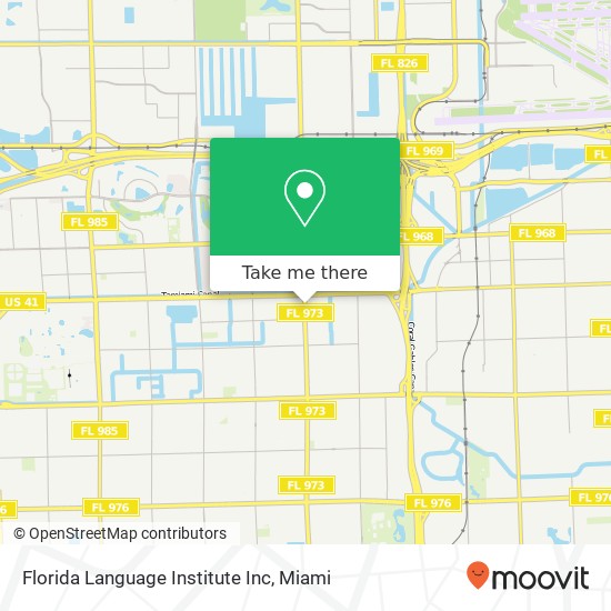 Mapa de Florida Language Institute Inc