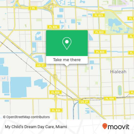 Mapa de My Child's Dream Day Care