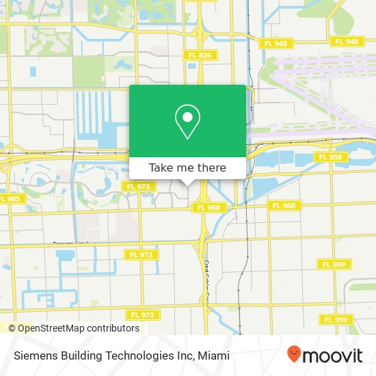 Siemens Building Technologies Inc map