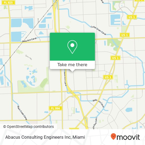 Abacus Consulting Engineers Inc map