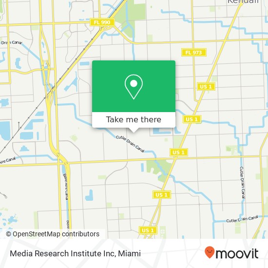 Mapa de Media Research Institute Inc