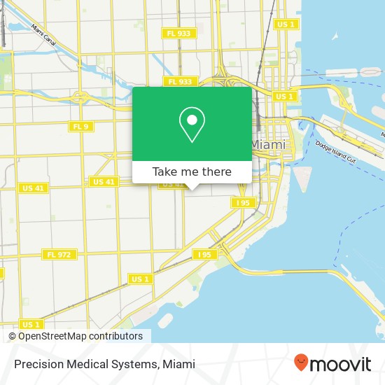 Precision Medical Systems map