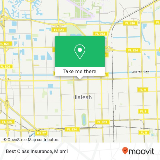 Mapa de Best Class Insurance