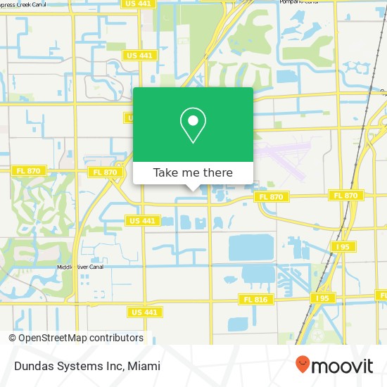 Dundas Systems Inc map