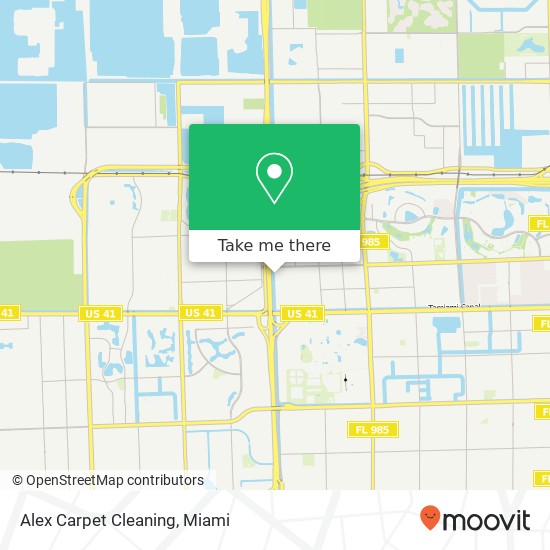 Mapa de Alex Carpet Cleaning