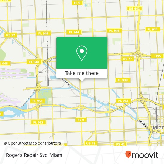Mapa de Roger's Repair Svc