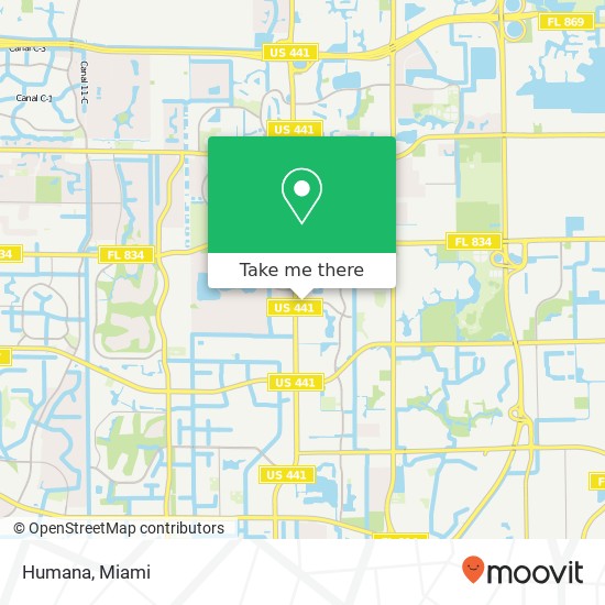 Humana map