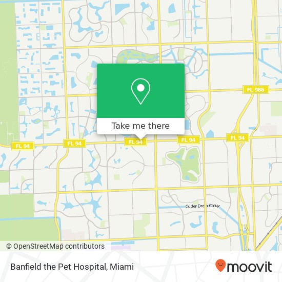 Mapa de Banfield the Pet Hospital