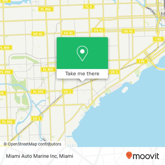 Miami Auto Marine Inc map