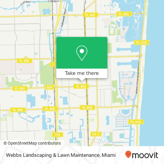 Webbs Landscaping & Lawn Maintenance map