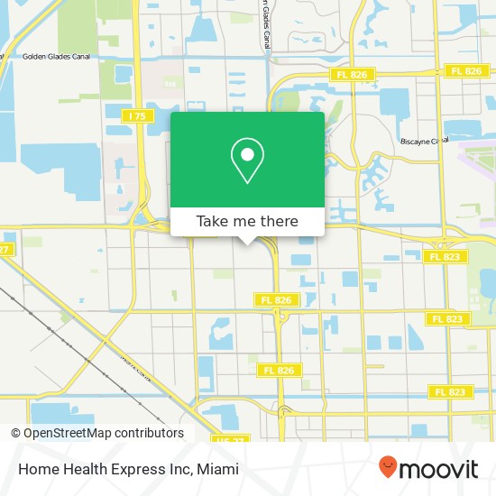 Mapa de Home Health Express Inc