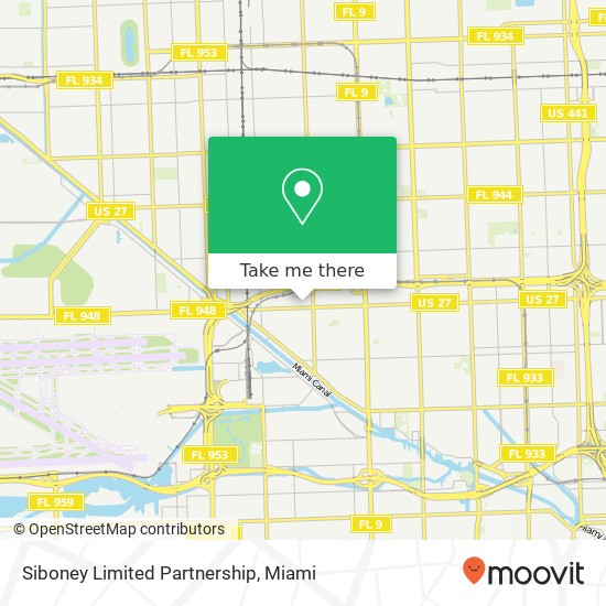 Siboney Limited Partnership map