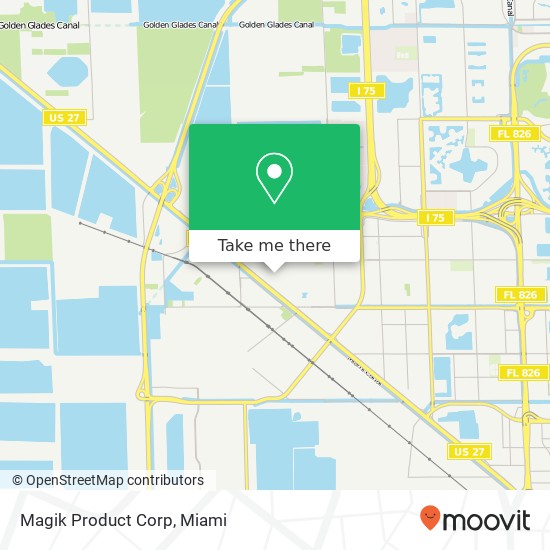 Magik Product Corp map