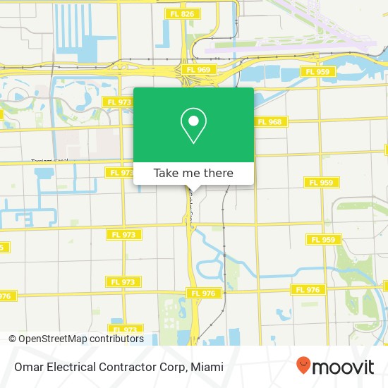 Omar Electrical Contractor Corp map