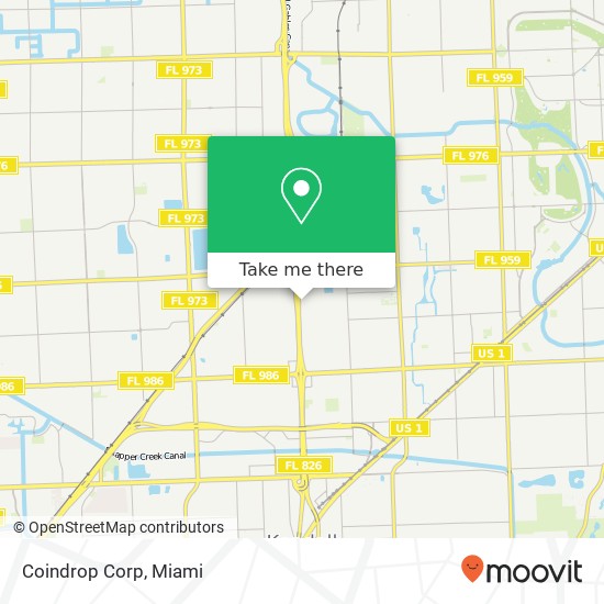 Mapa de Coindrop Corp